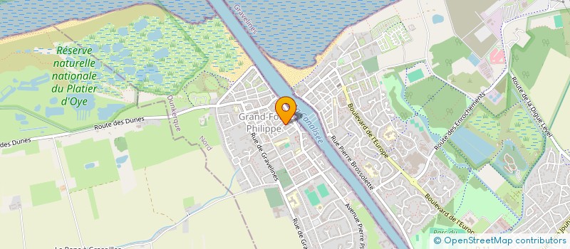 localisation de l'entreprise HISTOIRE ET PATRIMOINE  GRAND-FORT-PHILIPPE