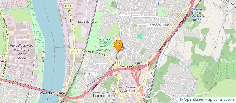 localisation de l'entreprise HISTOIRE ET PATRIMOINE DE BASSENS  BASSENS