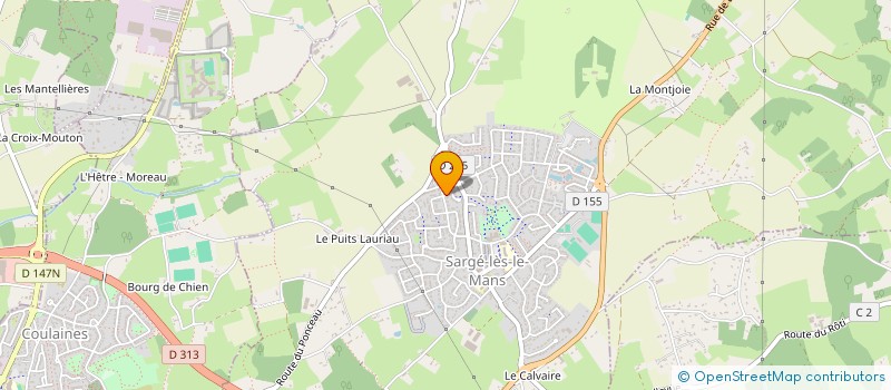 localisation de l'entreprise HISTOIRE ET PATRIMOINE DE SARGE à SARGE-LES-LE-MANS