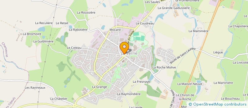 localisation de l'entreprise HISTOIRE ET PATRIMOINE DU PAYS DE MORTAGNE SUR SEVRE à CHANVERRIE