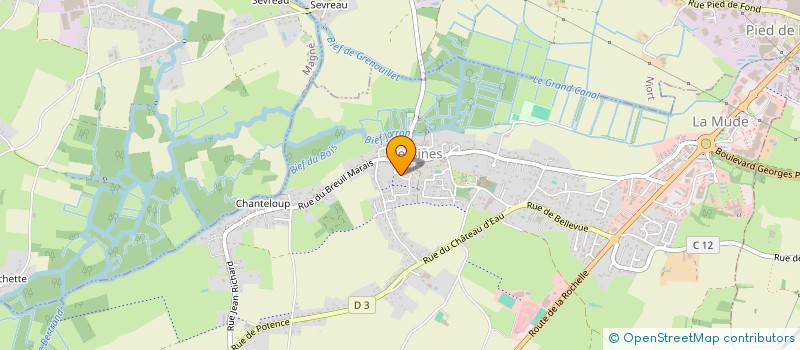 localisation de l'entreprise HISTOIRE MEMOIRE PASSION HMP 79  BESSINES