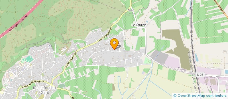 localisation de l'entreprise HISTOIRES  ROCHEFORT-DU-GARD