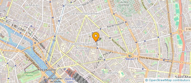 localisation de l'entreprise HISTOIRES A BOIRE  PARIS