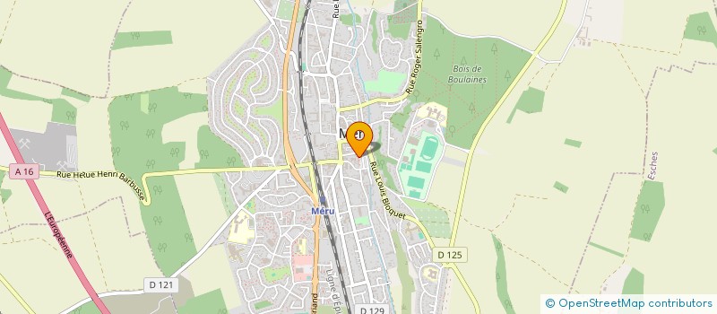 localisation de l'entreprise HISTOIRES AU RUCHER  MERU