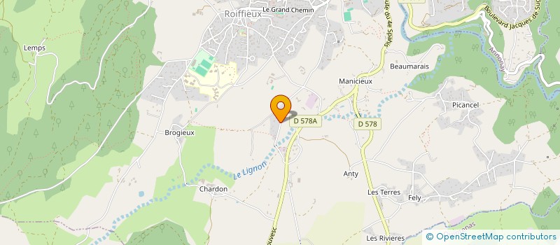 localisation de l'entreprise HISTOIRES D'ABEILLES ET CIE  ROIFFIEUX