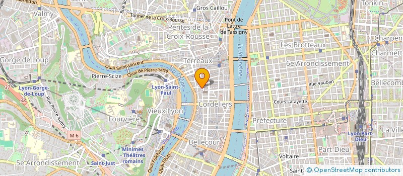 localisation de l'entreprise HISTOIRES D ART à LYON