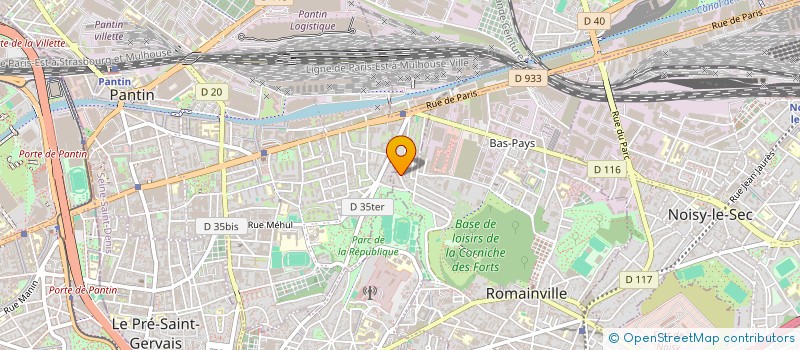 localisation de l'entreprise HISTOIRES D'ARTISANS  ROMAINVILLE