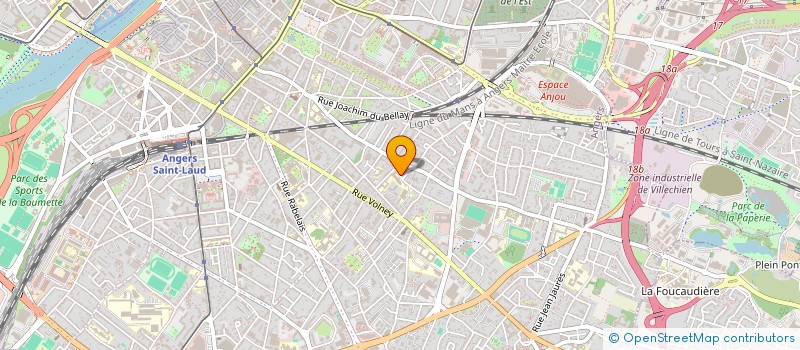 localisation de l'entreprise HISTOIRES D'ATELIER à ANGERS
