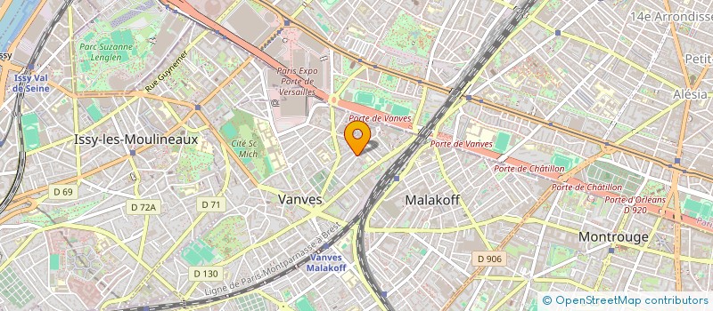 localisation de l'entreprise HISTOIRES D'ENCRE  VANVES