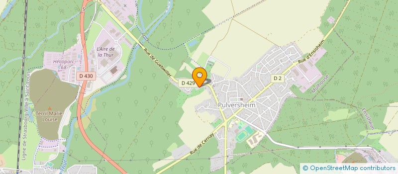 localisation de l'entreprise HISTOIRES D'O  PULVERSHEIM