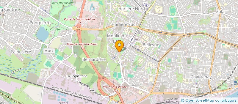 localisation de l'entreprise HISTOIRES D'ONDES à SAINT-HERBLAIN