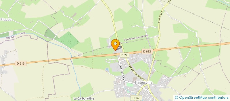 localisation de l'entreprise HISTOIRES DE FRANCE à THIBERVILLE