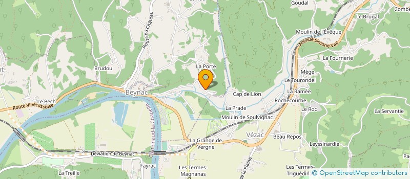 localisation de l'entreprise HISTOIRES DE LIRE à COUX ET BIGAROQUE-MOUZENS