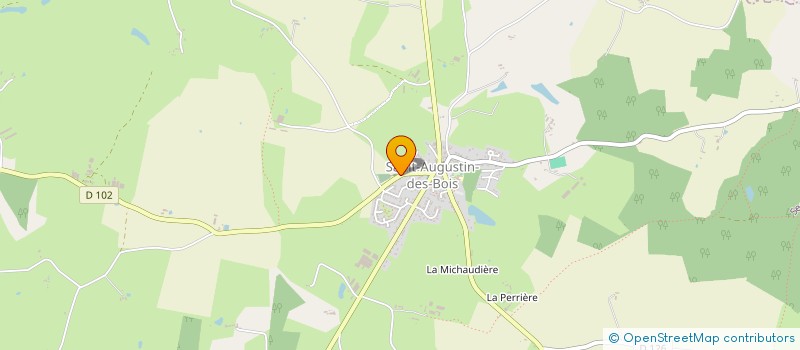 localisation de l'entreprise HISTOIRES DE LIRE ET CHANTER  SAINT-AUGUSTIN-DES-BOIS