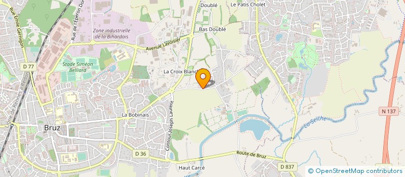 localisation de l'entreprise HISTOIRES DE MAM à BRUZ