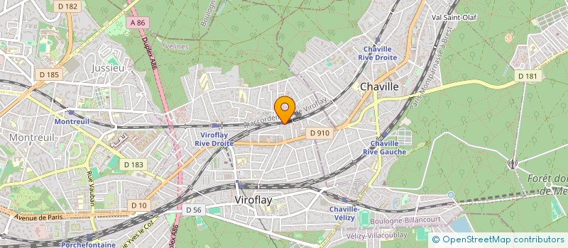 localisation de l'entreprise HISTOIRES EN HABIT BLEU à VIROFLAY