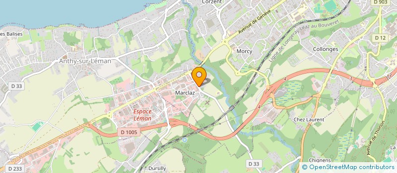 localisation de l'entreprise HISTOIRES EN SAVOIE à THONON-LES-BAINS