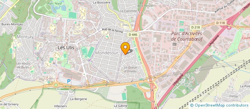 localisation de l'entreprise HISTOIRES SENSORIELLES à LES ULIS
