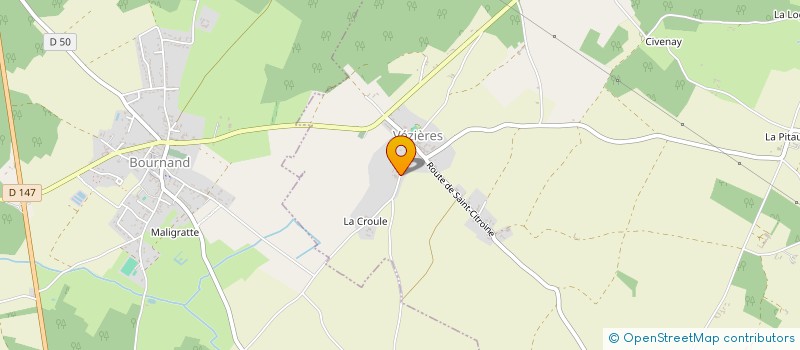 localisation de l'entreprise HISTOIRES VAGABONDES  VEZIERES