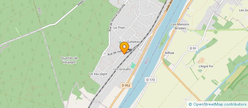 localisation de l'entreprise HISTON  BLOIS