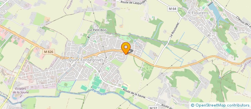 localisation de l'entreprise HISTORIA SG  QUINT-FONSEGRIVES