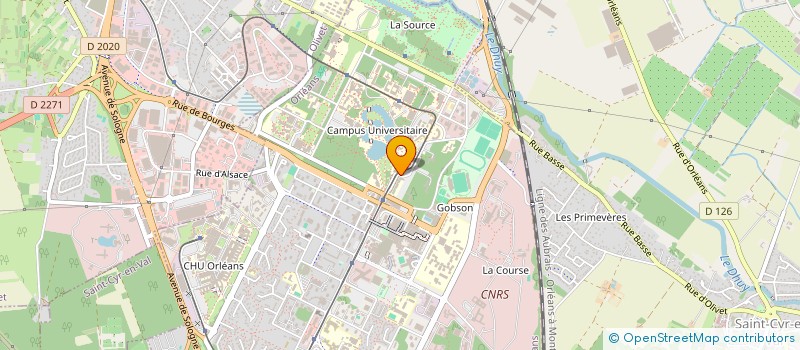 localisation de l'entreprise HISTORIAE  ORLEANS