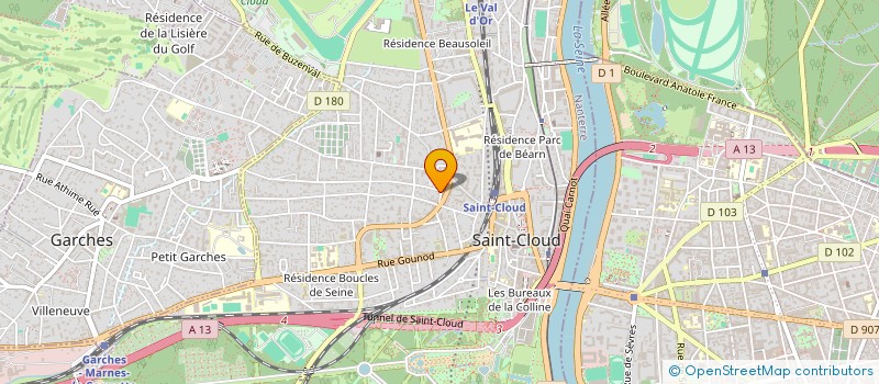 localisation de l'entreprise HISTORIC PROPERTIES HOLDINGS à SAINT-CLOUD