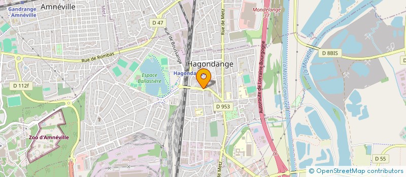 localisation de l'entreprise HISTORIC SPIRIT CAR GARAGE  HAGONDANGE