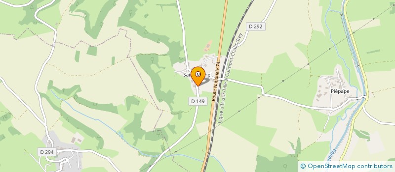 localisation de l'entreprise HISTORICA TEMPUS PRAETERITO AD PRASENS  VILLEGUSIEN-LE-LAC