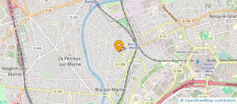 localisation de l'entreprise HISTORIO à BRY-SUR-MARNE