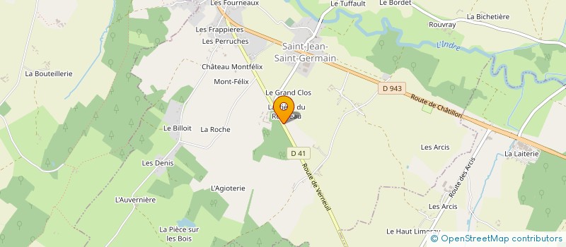 localisation de l'entreprise HISTORIQUE IMMERSION  SAINT-JEAN-SAINT-GERMAIN