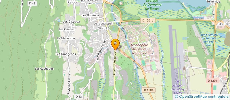 localisation de l'entreprise HIT à LE BOURGET-DU-LAC