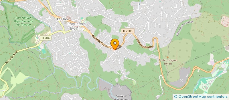 localisation de l'entreprise HIT  ROQUEFORT-LES-PINS