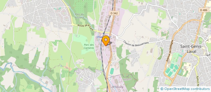 localisation de l'entreprise HIT AGENCEMENT à CHAPONOST