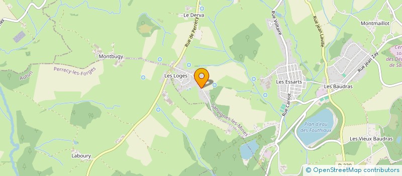 localisation de l'entreprise HIT BY THE ROCK  SANVIGNES-LES-MINES