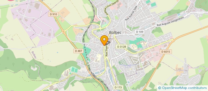localisation de l'entreprise HIT CADEAUX à BOLBEC