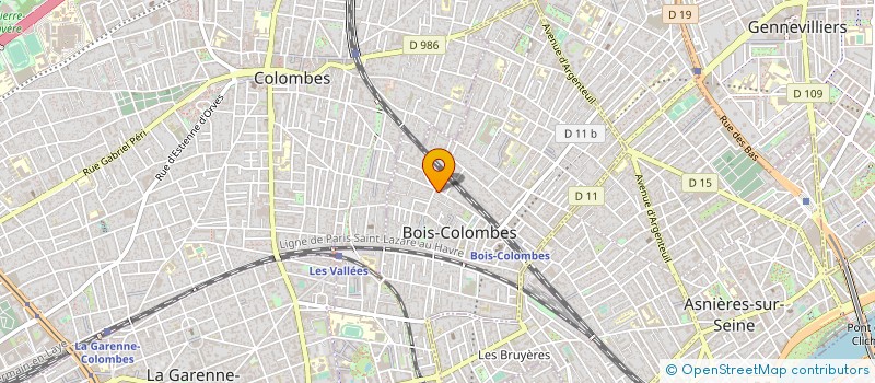 localisation de l'entreprise HIT DECO SERVICES à BOIS-COLOMBES