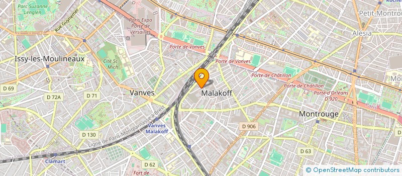 localisation de l'entreprise HITAKA  MALAKOFF