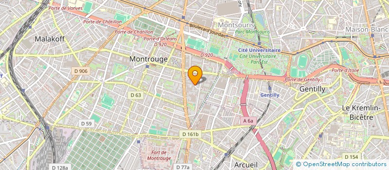 localisation de l'entreprise HITECHLIBERTY à ANTONY