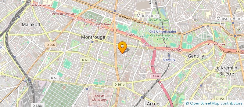 localisation de l'entreprise HITECHPROS à ANTONY
