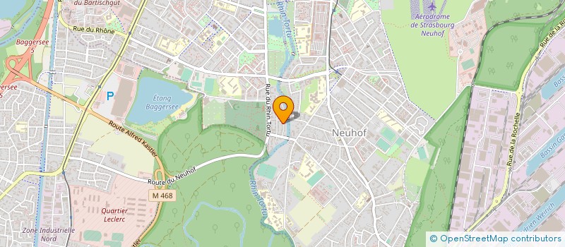 localisation de l'entreprise HITELEC à STRASBOURG