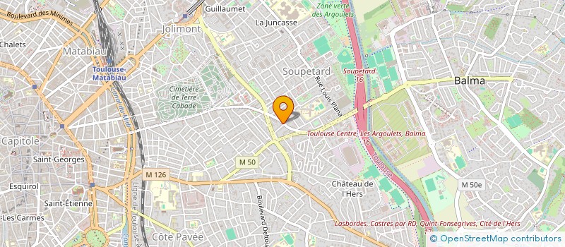 localisation de l'entreprise HITO à TOULOUSE
