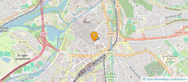 localisation de l'entreprise HITO DESIGN  METZ