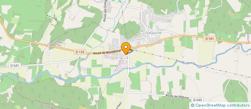 localisation de l'entreprise HITZGESJUNG  CHAMARET