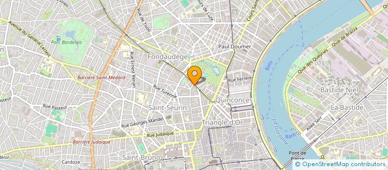localisation de l'entreprise HIVE CONCEPT à BORDEAUX