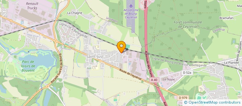 localisation de l'entreprise HIVE GROUP  SAINT-JUST