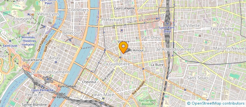 localisation de l'entreprise HIVE SANTE  LYON