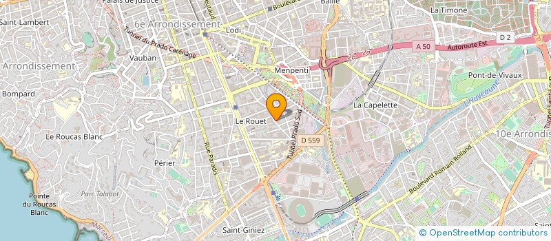 localisation de l'entreprise HIVER COMME & THE à MARSEILLE