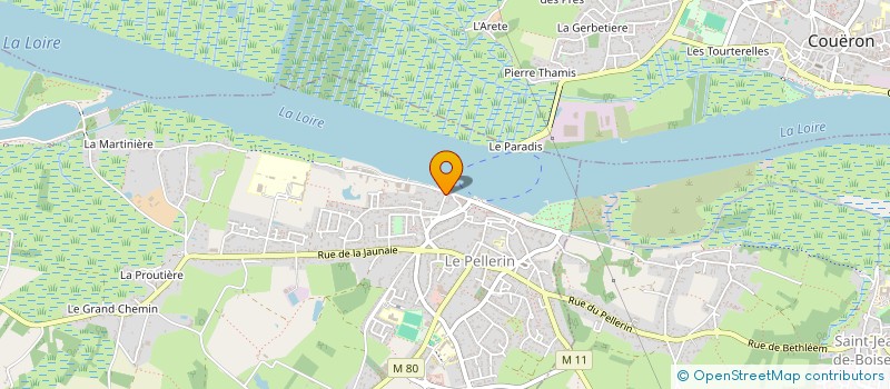 localisation de l'entreprise HIVIES HOME  LE PELLERIN