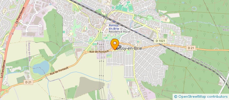 localisation de l'entreprise HIWA SECURE  ROISSY-EN-BRIE